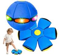 Snugeasy Magic Meta Ball, Magic Flying Ball, 2-in-1 Bouncing Flying Saucer Toy Glow Balls Game with 6 LED Lights, Parent-Child Interaction (02)