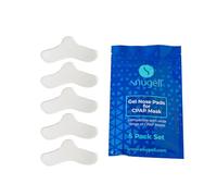 Snugell CPAP Nose Pads (5-Pack) -Universal Fit for Most CPAP Masks -Provides Enhanced Comfort During Sleep Therapy -Reusable Up to 15 Times- Ideal for Reducing Pressure and Preventing Skin Irritation