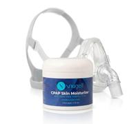 Snugell CPAP Skin Moisturizer Daily Face Cream - 4 Fl. Oz. Each - Aloe Vera, Vitamin A & E - Petroleum-Free Formula - Hydrates & Softens Skin (4 FL Oz Pack of 1)