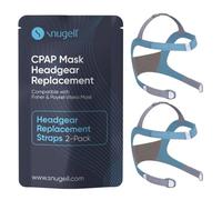 Snugell CPAP Strap Replacement for Vitera Full Face Mask Headgear - (2-Pack) -Elastic Nylon for Comfort, Durability, and Secure Fit - Accessory for Sleep Therapy