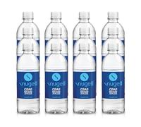 Snugell Distilled Water for CPAP Machines, Travel Size Bottles (12 -Pack, 16.9 oz Each) - Up to 30 Days Supply - Clean, Multi-Use, Travel-Friendly, Made in USA