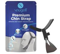 Snugell Premium Chin Strap for CPAP Users - Adjustable and Comfortable Original Design Chin Straps for Sleeping - to Keep Mouth Closed During Sleep - Improves CPAP Therapy - Anti Snoring Straps