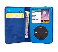 Snugg iPod Classic Case, Leather Flip iPod 7th Generation Case Executive Apple iPod Case Cover Wallet - iPod Case 7th Generation Legacy Series - Electric Blue