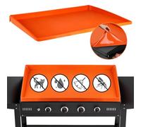 Snuggery 29 Inch Silicone Griddle Mat for Blackstone Griddle - Full Edge Waterproof Grill Lid Pad, Dust & Rust Protection, Food Grade Heavy Duty BBQ Cover for Outdoor Flat Top Grill