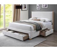Snuggle Beds Chloe Storage Bed - Pearl - King