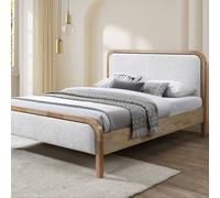 Snuggle Beds Clara Bed Frame in Silver | Size: King Snuggle Beds Silver King