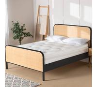Snuggle Beds Clementine Black Rattan Bed Frame | Size: King Snuggle Beds Black King