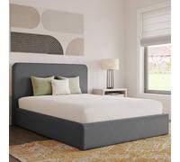 Snuggle Beds Holden Ottoman Bed Frame - Dark Grey - King