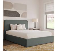 Snuggle Beds Holden Ottoman Bed Frame - Olive Green - King