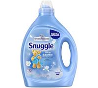 Snuggle Blue Sparkle Liquid Fabric Softener, 2X Concentrated, 200 Loads, 80 Fl Oz