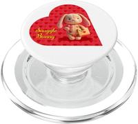 Snuggle Bunny - Valentine PopSockets PopGrip for MagSafe