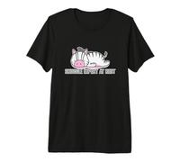 Snuggle Expert at Rest Sleeping Zebra Premium T-Shirt