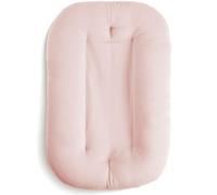 snuggle me® Baby Nest Pod (0-9 Months) - Premium Organic Cotton Baby Lounger with Fibrefill Core, 100% Machine-Washable with Travel Bag (Petal)