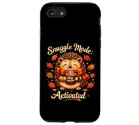 Snuggle Mode Hedgehog Cozy Fall Cartoon Animal Case for iPhone SE (2020) / 7/8