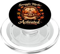 Snuggle Mode Hedgehog Cozy Fall Cartoon Animal PopSockets PopGrip for MagSafe