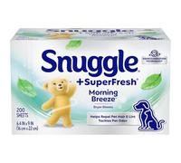 Snuggle Plus Super Fresh Fabric Softener Dryer Sheets - 200ct