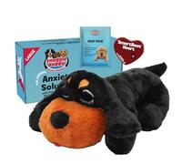 Snuggle Puppy Heartbeat Toy (Large), Breed Buddies Rottweiler | Calming, crate training comfort, heat pack, new puppy essentials, first nights, sleep, large breeds 70 lbs plus