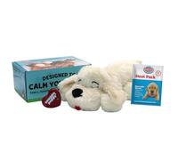 Snuggle Puppy Original Heartbeat Stuffed Toy for Dogs. Pet Anxiety Relief and Calming Aid, Comfort Toy for Behavioral Training in Golden