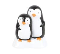 Serano Snuggle Season Resin Penguin Ornament - Black - Resin & Polyresin - 1