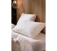 Snuggledown 1 Pack Hotel Back Sleeper Box Pillow in White Snuggledown White