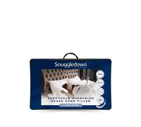 Snuggledown 1 Pack Retreat Hungarian Goose Down Soft Support Pillows In White White
