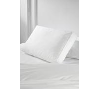 Snuggledown 2 Pack Hotel Side Sleeper Box Pillow in White Snuggledown White