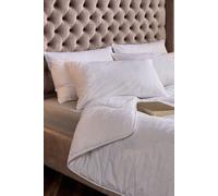 Snuggledown 2 Pack Retreat Indulgent Cotton Soft Support Pillow in White Snuggledown White