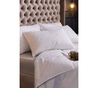 Snuggledown 4 Pack Retreat Hungarian Goose Down Soft Support Pillows in White Snuggledown White