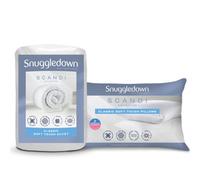 Snuggledown Classic Hollowfibre Double Duvet 10.5 Tog All Year Round Quilt Summer & Winter 2 Medium Pillows Machine Washable