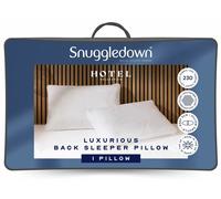 Snuggledown Hotel Back Sleeper Medium Soft Pillow - 1 Pack