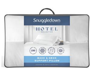 Snuggledown Hotel Collection Back & Neck Support Pillow