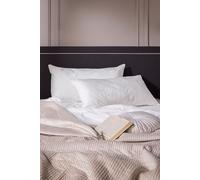 Snuggledown Hotel Luxury Cotton Quilted Kingsize Firm Pillow in White | Size: King Snuggledown White King