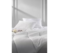 Hotel Quality 4.5 Tog Summer Duvet With 2 Pillows Snuggledown White Single