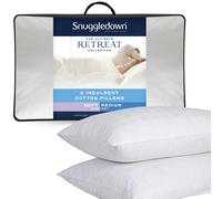 Snuggledown Indulgent Cotton Soft Support Pillow - 2 Pack