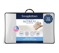 Snuggledown Indulgent Cotton Soft Support Pillow 4 Pack