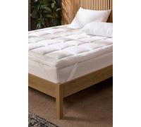 Snuggledown Luxurious Hotel 5Cm Mattress Topper In White White Double
