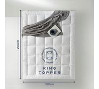 Snuggledown Luxurious Hotel Extra Deep 10cm Mattress Topper - King