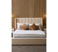 Luxurious Hotel Mattress Topper Snuggledown White Super King