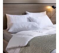 4 Pack Hotel Medium Support Back Sleeper Pillow Snuggledown White One Size