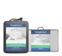 Snuggledown Luxury Goose Feather & Down King Size Duvet 10.5 Tog & 2 Pillows - Ethically Sourced 85:15 Blend, All Year Round Quilt | UK-Made, Box Construction, Washable (225 x 220cm)