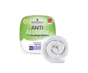Snuggledown Of Norway Slumberdown Anti Allergy Duvet, 13.5 Tog White