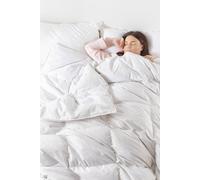 Snuggledown Retreat Hungarian Goose Down All Season 13.5 Tog (9+4.5 Tog) Duvet In White White Double