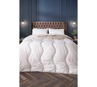 Snuggledown Retreat Indulgent Cotton 10.5 Tog All Year Round Duvet In White White