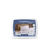 Snuggledown Scandinavian Duck Feather & Down 10.5 Tog All Year Round Duvet In White White