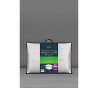 Snuggledown Bliss Traditional Bamboo Back Sleeper Pillow White