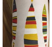 Snugglemore Draught Excluder Fabric Cotton Various Designs Door Window Draught Cushion Guard (Fish Large)