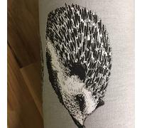 Snugglemore Draught Excluder Fabric Cotton Various Designs Door Window Draught Cushion Guard (Hedgehog)