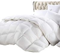 Snugglemore Finest Siberian Goose Down Duvet Quilt Ultimate Luxury 90% Down 10% Feather All Seasons 9 + 4.5 tog (Super King)