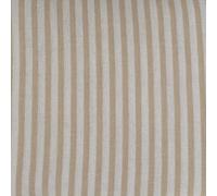 Snugglemore Luxury 100% Brushed Cotton Flannelette Pillowcase Pair (Natural Stripe)