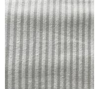 Snugglemore Luxury 100% Brushed Cotton Flannelette Pillowcases (Grey Stripe)
